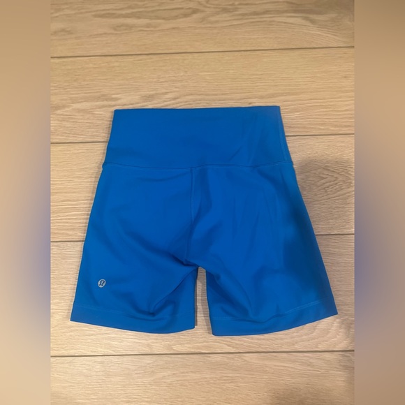 Lululemon Wunder Train HR Short Size 6 Poolside blue - Picture 7 of 8